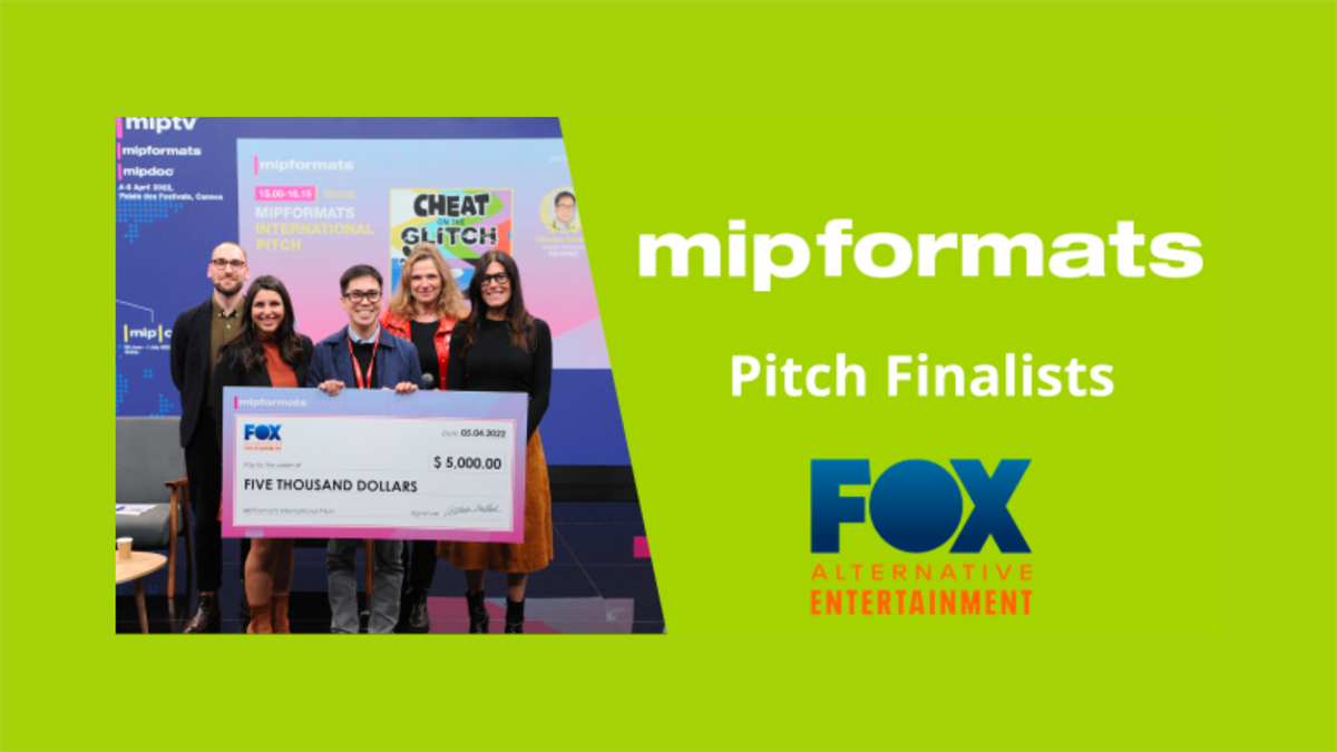 FAE and Miptv announce the finalists of the 2023 MIPFORMATS PITCH hosted by Formatbiz's Chief Editor M.Chiara Duranti